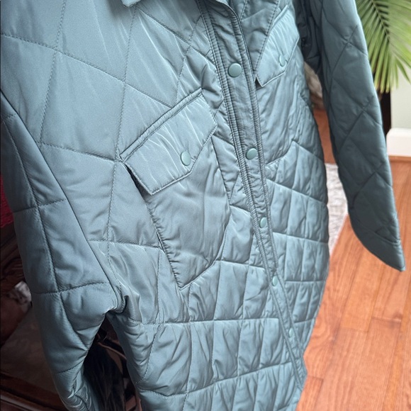 Free Country Green Quilted Women's Puffer Jacket - Picture 15 of 15